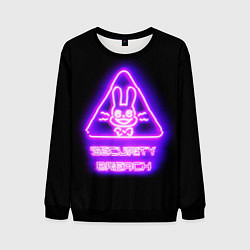 Мужской свитшот Five Nights at Freddys: Security Breach логотип