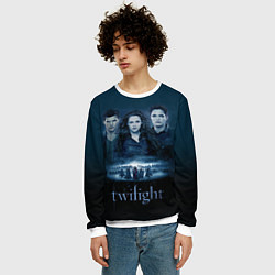 Свитшот мужской Последняя битва, цвет: 3D-белый — фото 2