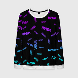 Мужской свитшот NASA NEON PATTERN