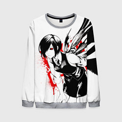 Свитшот мужской ТОУКА TOKYO GHOUL, цвет: 3D-меланж