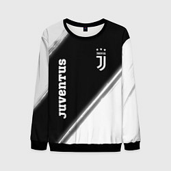 Свитшот мужской ЮВЕНТУС Juventus Краска, цвет: 3D-черный