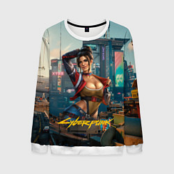 Мужской свитшот Panam Cyberpunk2077 18