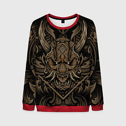 Свитшот мужской Демон в узорах, цвет: 3D-красный