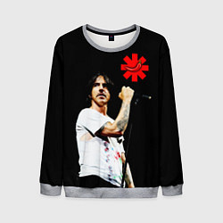 Свитшот мужской Red Hot Chili Peppers RHCP, цвет: 3D-меланж