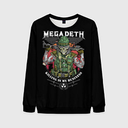 Мужской свитшот MEGADETH killing is my business