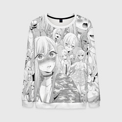 Свитшот мужской Marin Kitagawa: Pencil Art, цвет: 3D-белый