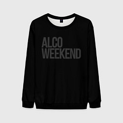 Свитшот мужской Alco weekend, цвет: 3D-черный