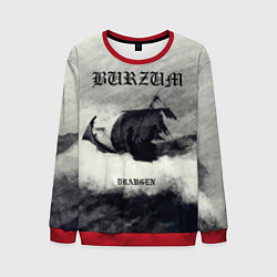 Свитшот мужской Burzum - Draugen, цвет: 3D-красный