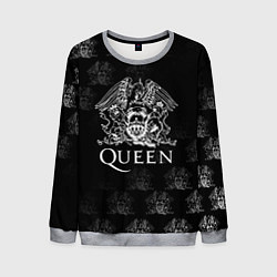 Свитшот мужской Queen pattern, цвет: 3D-меланж