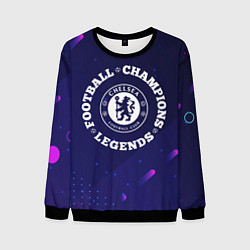 Свитшот мужской Chelsea Легенды Чемпионы, цвет: 3D-черный