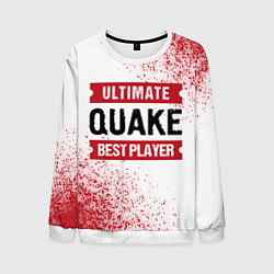 Свитшот мужской Quake Ultimate, цвет: 3D-белый