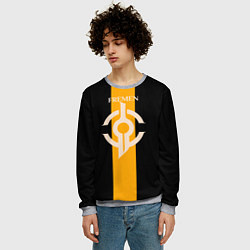 Свитшот мужской Dune: Spice Wars раса Fremen, цвет: 3D-меланж — фото 2