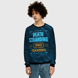 Свитшот мужской Игра Death Stranding: PRO Gaming, цвет: 3D-черный — фото 2