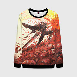 Свитшот мужской BERSERK ГАТС РУНА спина, цвет: 3D-черный