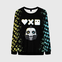Мужской свитшот Love, Death and Robots Pattern