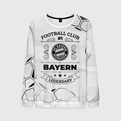 Свитшот мужской Bayern Football Club Number 1 Legendary, цвет: 3D-белый