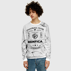 Свитшот мужской Benfica Football Club Number 1 Legendary, цвет: 3D-белый — фото 2