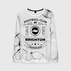 Свитшот мужской Brighton Football Club Number 1 Legendary, цвет: 3D-белый