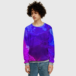 Свитшот мужской Циклон Красок, цвет: 3D-меланж — фото 2
