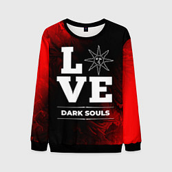 Свитшот мужской Dark Souls Love Классика, цвет: 3D-черный
