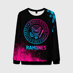 Мужской свитшот Ramones Neon Gradient