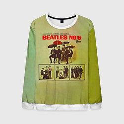 Свитшот мужской Beatles N0 5, цвет: 3D-белый