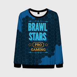 Свитшот мужской Игра Brawl Stars: PRO Gaming, цвет: 3D-черный