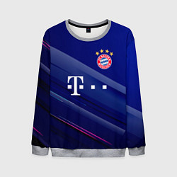 Свитшот мужской Bayern munchen Абстракция, цвет: 3D-меланж