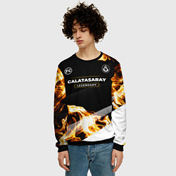 Свитшот мужской Galatasaray legendary sport fire, цвет: 3D-черный — фото 2