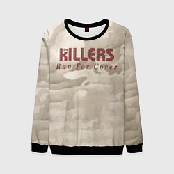 Свитшот мужской Run For Cover Workout Mix - The Killers, цвет: 3D-черный