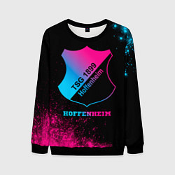 Свитшот мужской Hoffenheim - neon gradient, цвет: 3D-черный