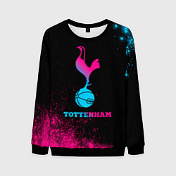 Мужской свитшот Tottenham - neon gradient