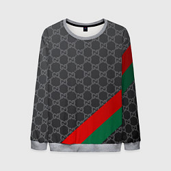 Свитшот мужской В стиле gucci, цвет: 3D-меланж