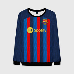 Свитшот мужской Дембеле Барселона форма 20222023, цвет: 3D-черный