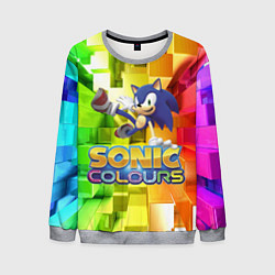 Мужской свитшот Sonic Colours - Hedgehog - Video game
