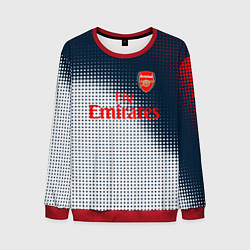 Мужской свитшот Arsenal logo абстракция