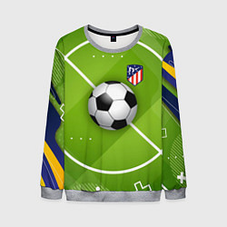 Свитшот мужской Atletico madrid Мяч, цвет: 3D-меланж