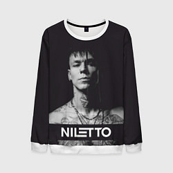 Мужской свитшот Данил Прытков черно-белая фотография