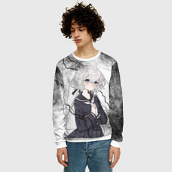 Свитшот мужской Junko Konno - Зомбилэнд Сага Месть, цвет: 3D-белый — фото 2