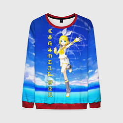 Мужской свитшот Кагамине Рин - Kagamine Rin вокалоид