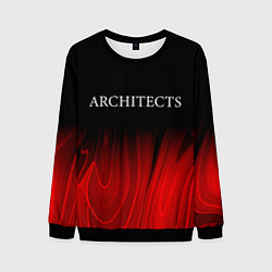 Мужской свитшот Architects red plasma