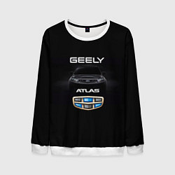 Свитшот мужской Geely Атлас, цвет: 3D-белый