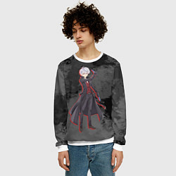 Свитшот мужской Луг Туата Де - Ассасин аристократ, цвет: 3D-белый — фото 2