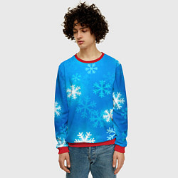 Свитшот мужской Зима 2023, цвет: 3D-красный — фото 2