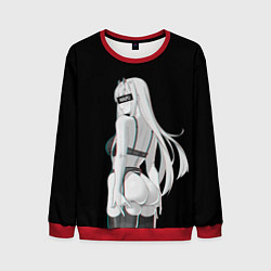 Свитшот мужской Waifu Zero Two, цвет: 3D-красный