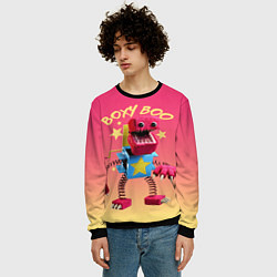 Свитшот мужской Project Playtime Бокси Бу, цвет: 3D-черный — фото 2