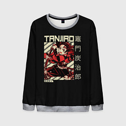 Мужской свитшот Танджиро Камадо: Клинок, рассекающий демонов