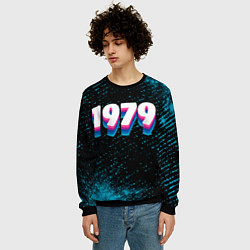 Свитшот мужской Made in 1979: vintage art, цвет: 3D-черный — фото 2
