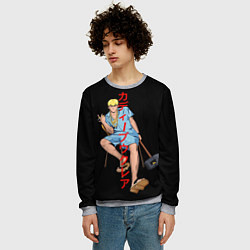 Свитшот мужской Крутой учитель Онидзука, цвет: 3D-меланж — фото 2