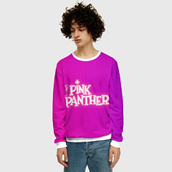 Свитшот мужской Pink panther, цвет: 3D-белый — фото 2